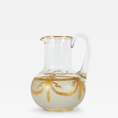 French Victorian Style Baccarat Crystal Pitcher