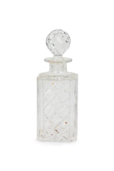 French Victorian Style Baccarat Whiskey Decanter with Stopper