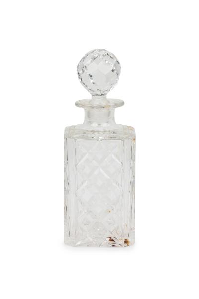 French Victorian Style Baccarat Whiskey Decanter with Stopper