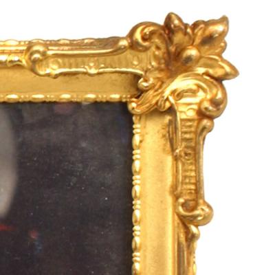 French Victorian Style Gilt Brass Picture Frame