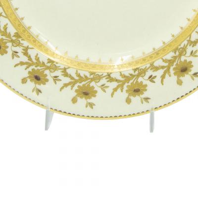 French Victorian Tiffany Porcelain Plates