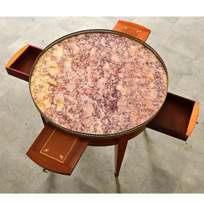 French Vintage Bouillotte style Low Table