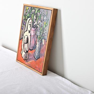 French Vintage Framed Modern Still Life