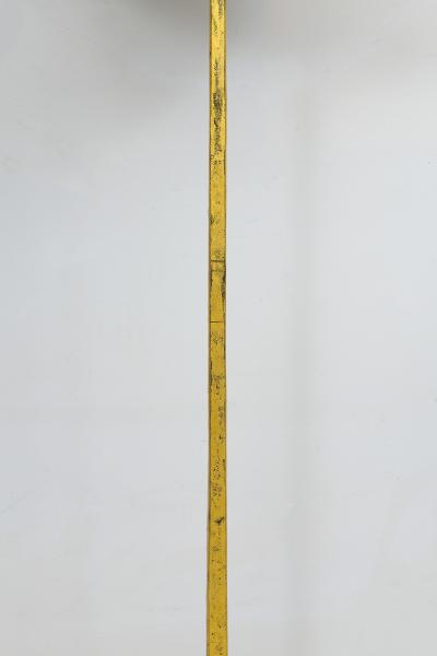 French Vintage Gilt Iron Floor Lamp