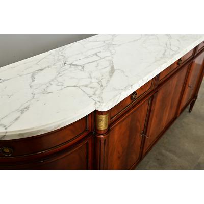 French Vintage Louis XVI Style Mahogany Enfilade