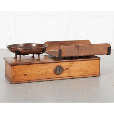 French Vintage Massive Culinary Scale