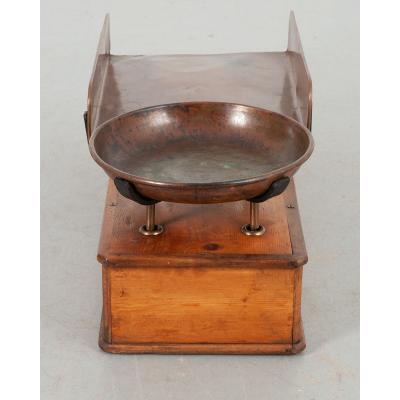 French Vintage Massive Culinary Scale