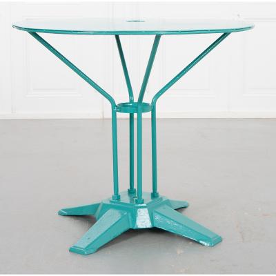 French Vintage Metal Garden Table