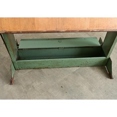 French Vintage Mid Century Architect s Drafting Desk