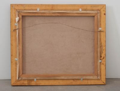 French Vintage Oil on Canvas Still Life with Fruit