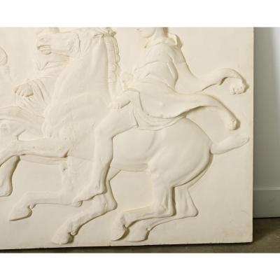 French Vintage Reproduction Parthenon Frieze Panel