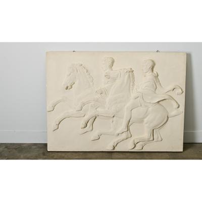 French Vintage Reproduction Parthenon Frieze Panel