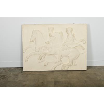 French Vintage Reproduction Parthenon Frieze Panel
