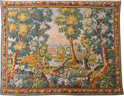 French Vintage Tapestry Reproduction by Robert Four