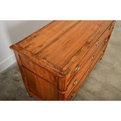 French Walnut 19th Century Louis XVI Style Commode