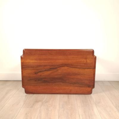 French Walnut Belle poque One Drawer Small Table circa 1900
