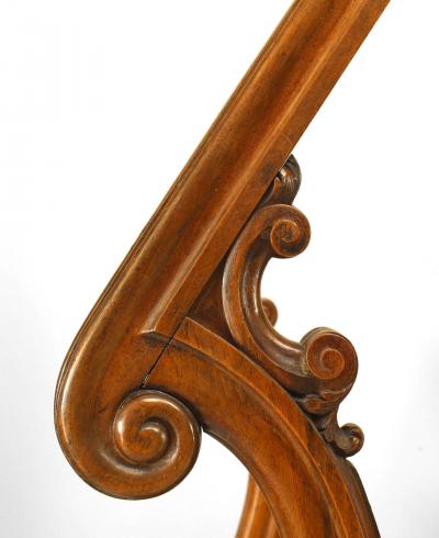 French Walnut Library Ladders