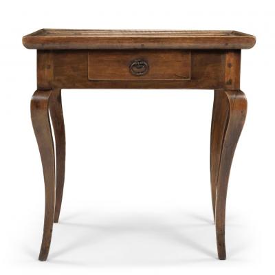 French Walnut Side Table