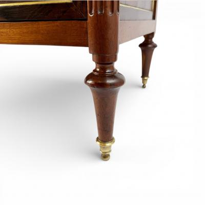 French Walnut Three Drawer Commode 19th Century