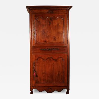 French Wardrobe In Cherry Wood 18th Century