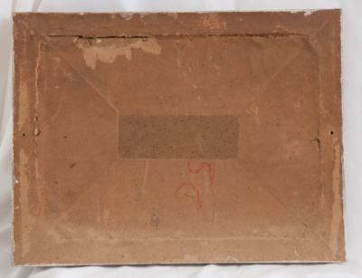 French Winter Landscape Painting