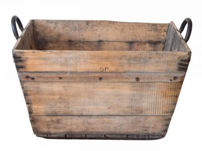 French Wood Bin