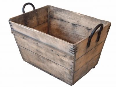 French Wood Bin
