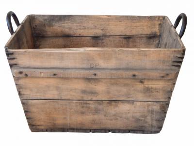 French Wood Bin