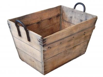 French Wood Bin