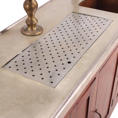 French Zinc Top Bar Counter C 1900