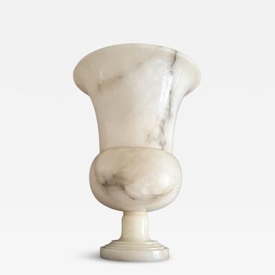 French art deco marble table lamp