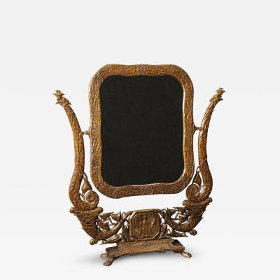 French cheval mirror Art Nouveau