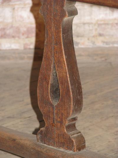 French early 17th Century Rustic Farm Table Console Desk Dining Table