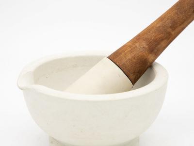 French early 20th century Mortar and Pestle