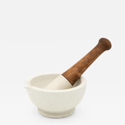 French early 20th century Mortar and Pestle