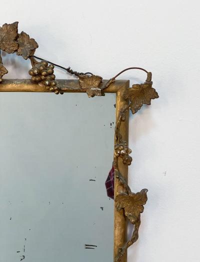 French or Italian Giltwood Mirror circa 1850