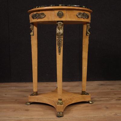 French side table in the style of Retour dEgypte from the 60s