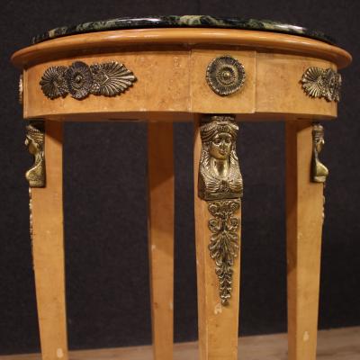 French side table in the style of Retour dEgypte from the 60s