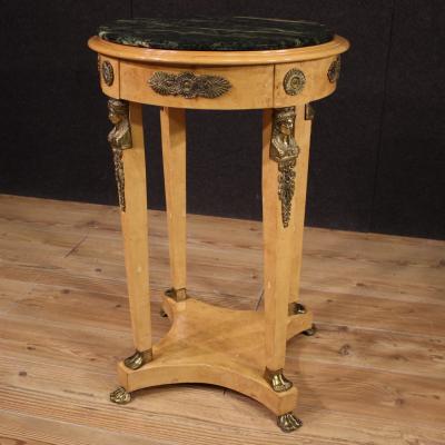 French side table in the style of Retour dEgypte from the 60s