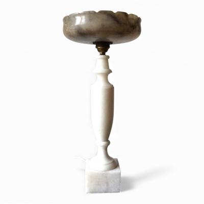 French table lamp Louis XVI marble 1900