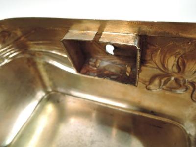 Fresh and Pretty Austrian Art Nouveau Silver Keepsake Casket Box