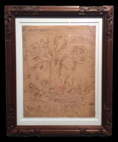 Frida Kahlo Boceto for the paintin Congress of the People s for Peace