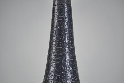 Fridtjof Sejersen Glazed Chamotte Stoneware Table Lamp by Fridtjof Sejersen Denmark 1960s