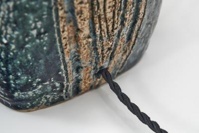 Fridtjof Sejersen Stoneware Table Lamp by Fridtjof Sejersen for Sejer Keramiek Denmark ca 1960s