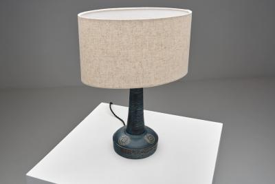 Fridtjof Sejersen Stoneware Table Lamp by Fridtjof Sejersen for Sejer Keramik Denmark ca 1960s