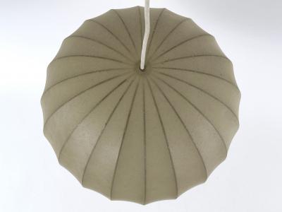 Friedel Wauer Mid Century Goldkant Globe Cocoon Pendant Lamp or Hanging Light Germany 1960s
