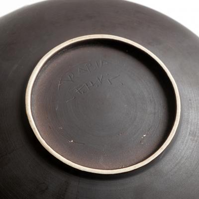 Friedl Holzer Kjellberg FRIEDL KJELLBERG OX BLOOD GLAZE BOWL ARABIA FINLAND 1950S