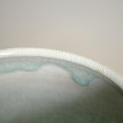 Friedl Holzer Kjellberg Friedl Kjellberg Large Ceramic Vase for Arabia Turquoise Glaze 1950s