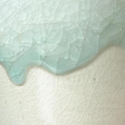 Friedl Holzer Kjellberg Friedl Kjellberg Large Ceramic Vase for Arabia Turquoise Glaze 1950s