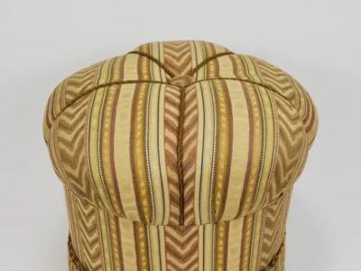 Friedrich Otto Schmidt Friedrich Otto Schmidt Art Deco Stool Pouf Original Condition Vienna 1920s